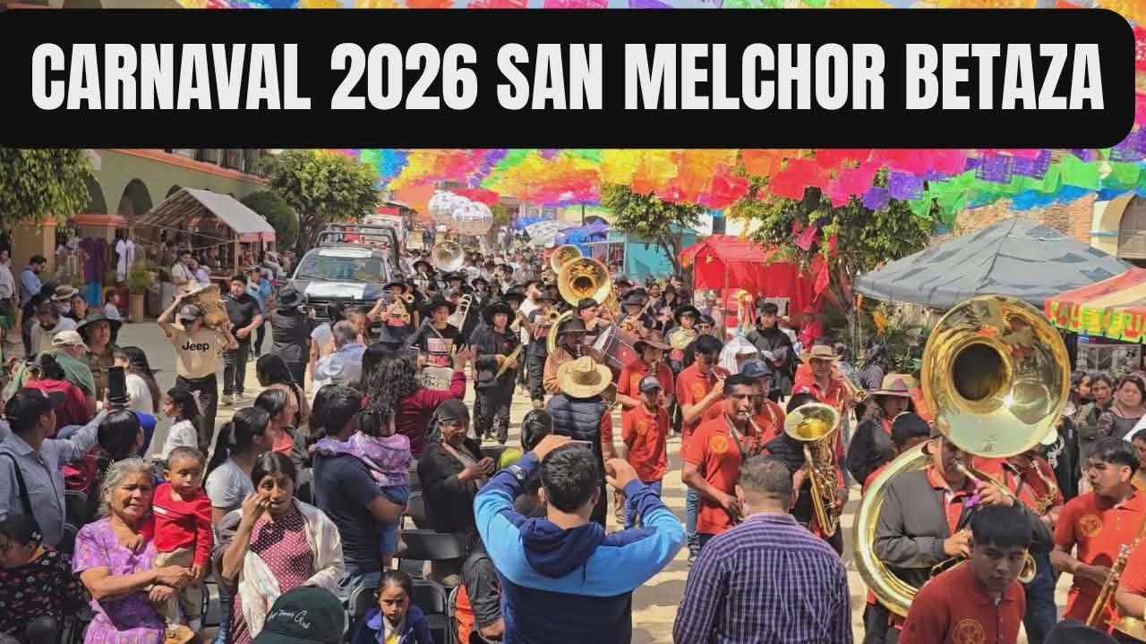 GRAN CARNAVAL 2026 EN SAN MELCHOR BETAZA JARIEPO RANCHERO TRADICIONAL