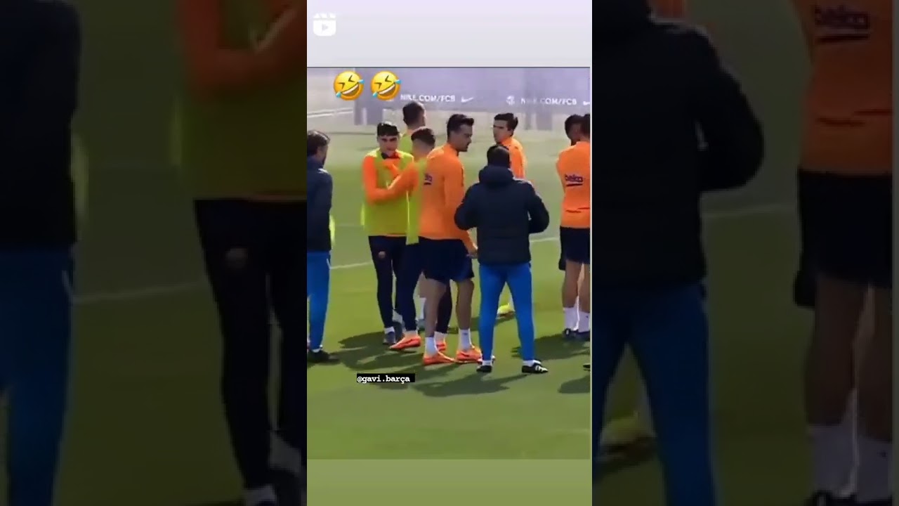 Gavi 🤩 Pedri #gavi #barcelona #football #messi #fcbarcelona #pedri #training #funny #shorts