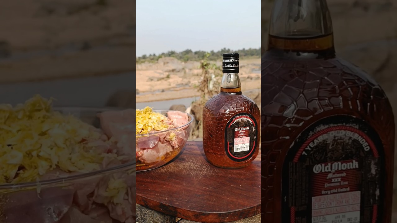 Rum Chicken Cooked  in Wild 