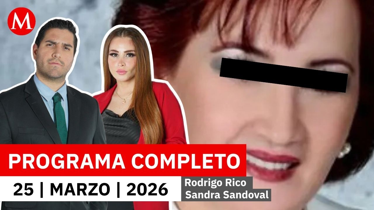 Capturan a la esposa de C&eacute;sar Duarte en Texas | Milenio Noticias, 25 de marzo de 2026