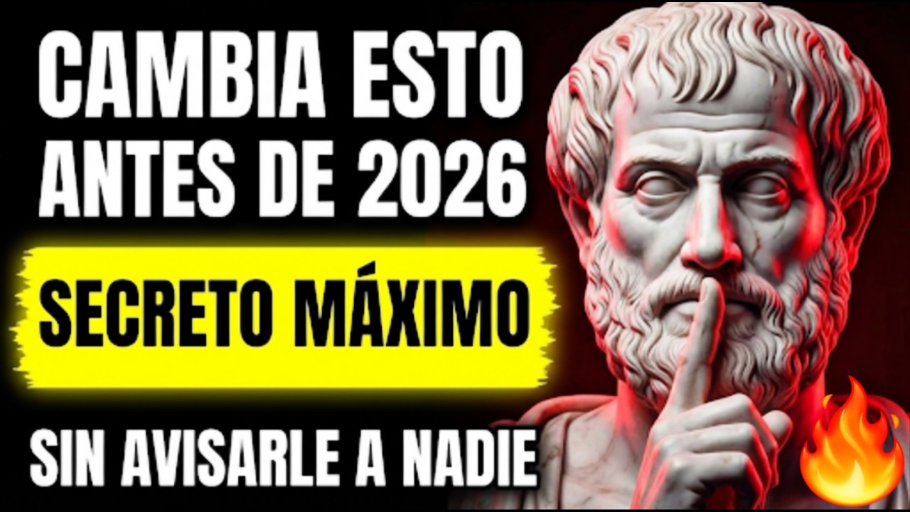 Oblígate a ELIMINAR estas 5 Cosas de tu Vida ANTES de 2026 - Lecciones de Estoicismo