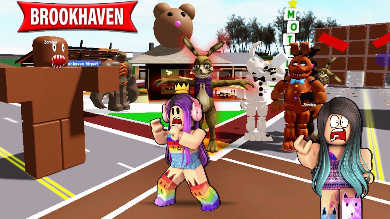 OS ANIMATRONICS DE CHOCOLATE INVADIRAM O BROOKHAVEN 🤯 - (Historinha Roblox)