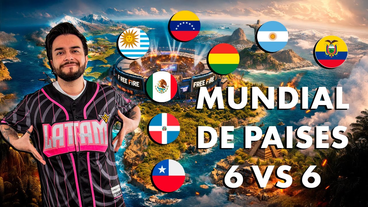 MUNDIAL DE PAISES - FASE 6 VS 6 | UY vs BO | MX vs RD | ARG vs ECU | CL vs VLZ | Bo3 con XavyBecker