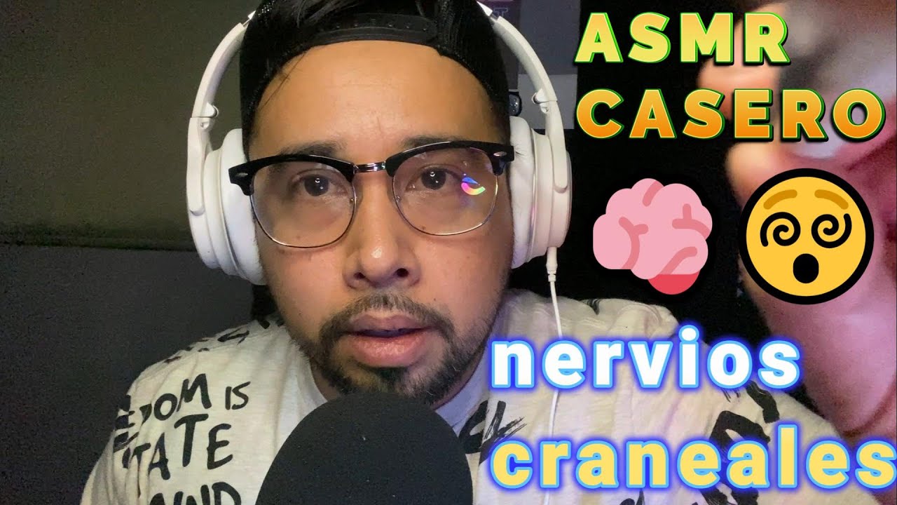 chequeo nervios craneales ROLEPLAY !!!ASMR casero !!!