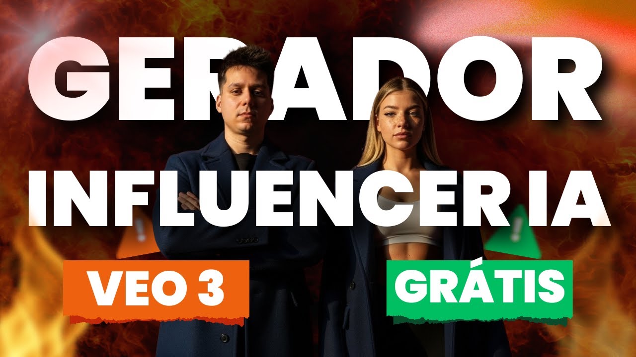 VEO 3: Como Criar INFLUENCER por IA + Gerador GRÁTIS!