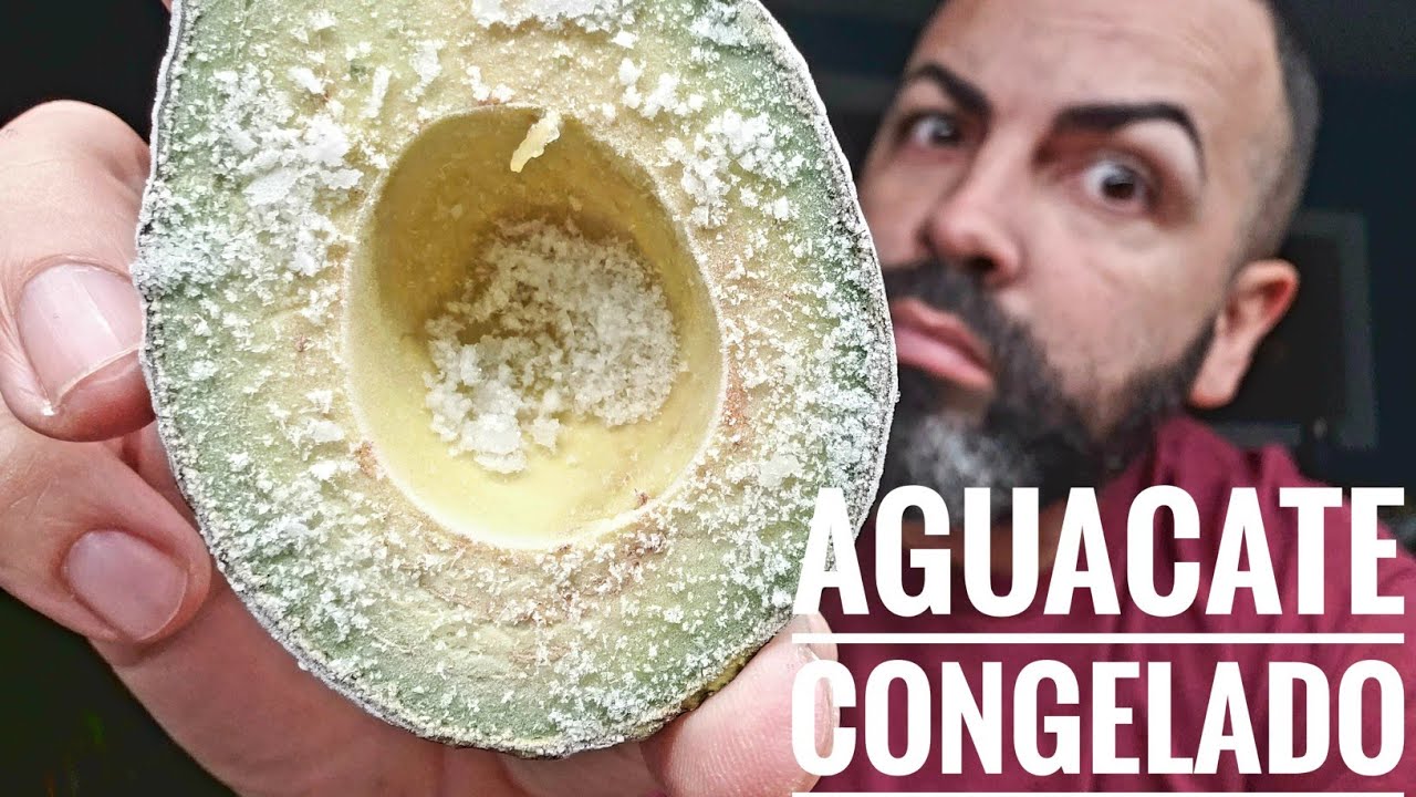 TECNICA DE CONGELAR EL AGUACATE, FUNCIONA?