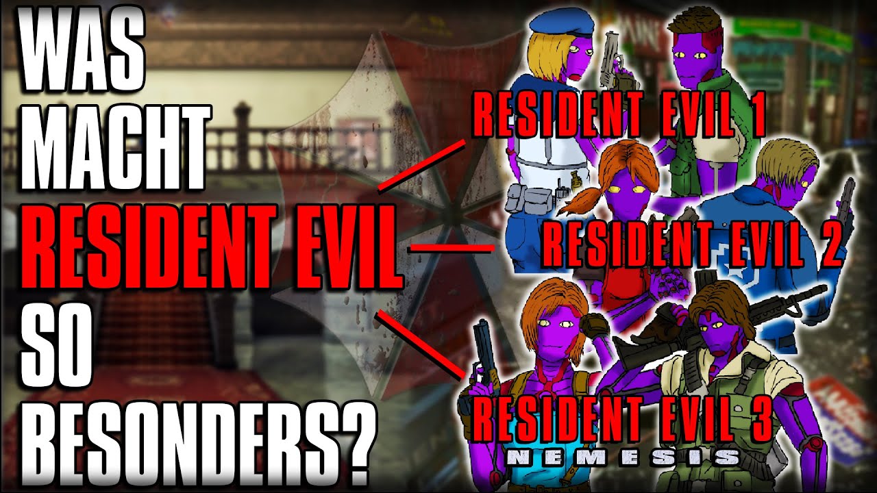 Von Mansion bis Nemesis: Die PS1 Trilogie | Was macht Resident Evil 1-3 so besonders?
