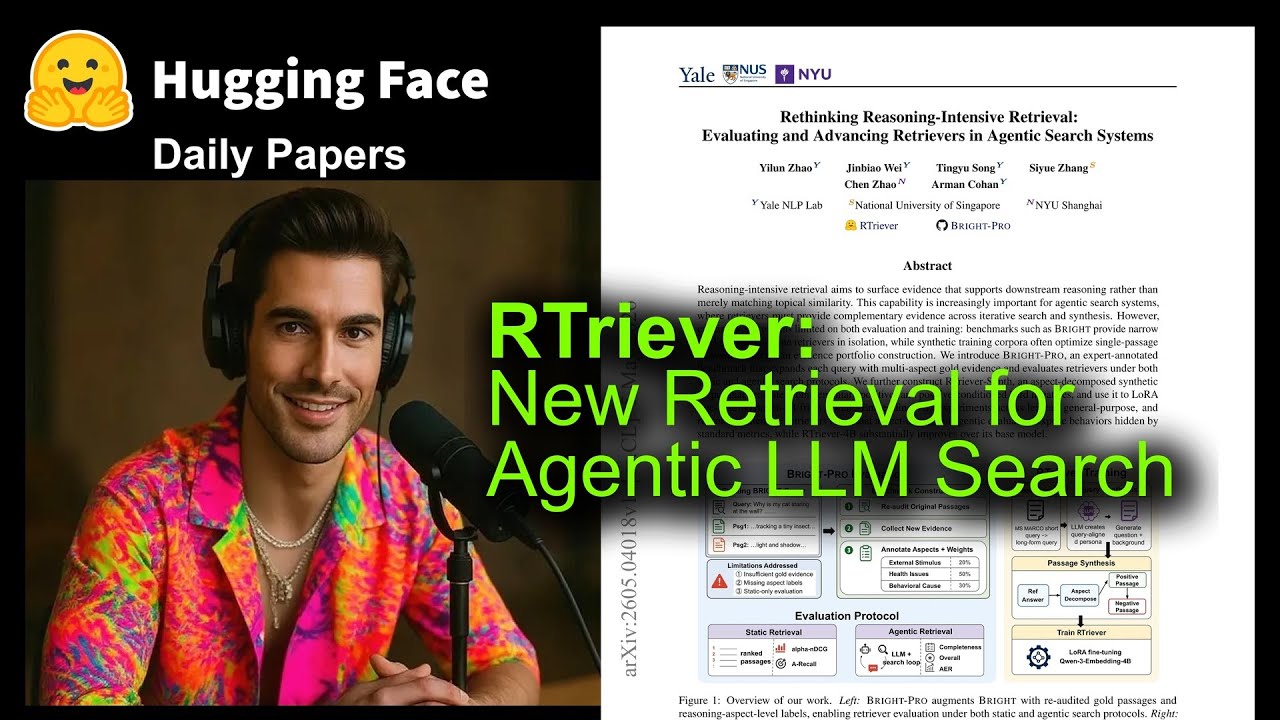 RTriever: New Retrieval for Agentic LLM Search
