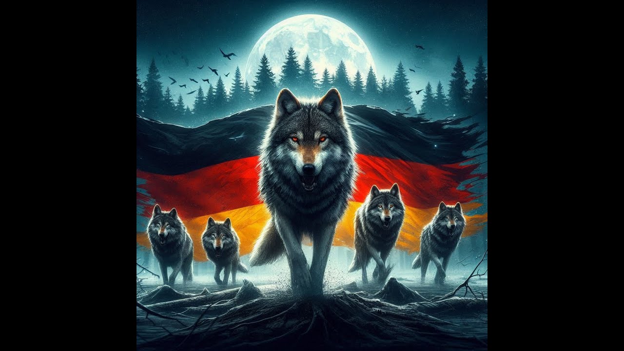 W&ouml;lfe aus Schwarz Rot Gold (Patriotischer Rocksong)