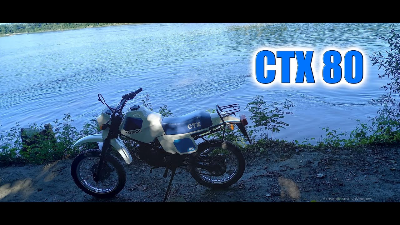 Tomos CTX 80 Voznja