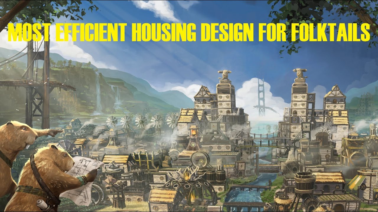Timberborn update 6/7 tutorial &ndash; The most efficient residential block design aka the F.A.R.T.