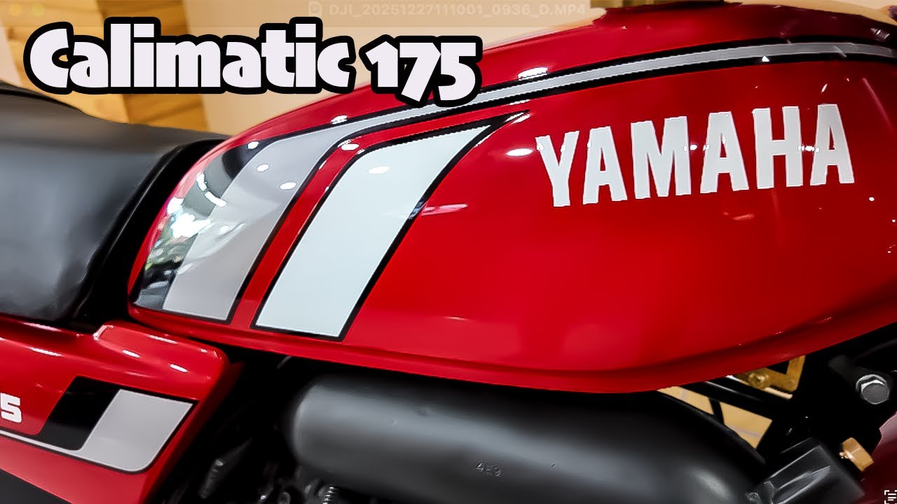 YAMAHA CALIMATIC 175 🔥 Restaurada &iquest;La conoc&iacute;as? 