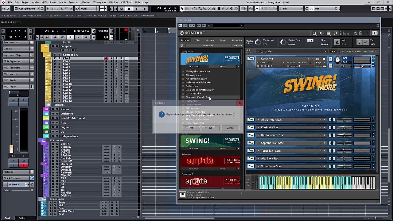 Swing More! ProjectSAM - multis