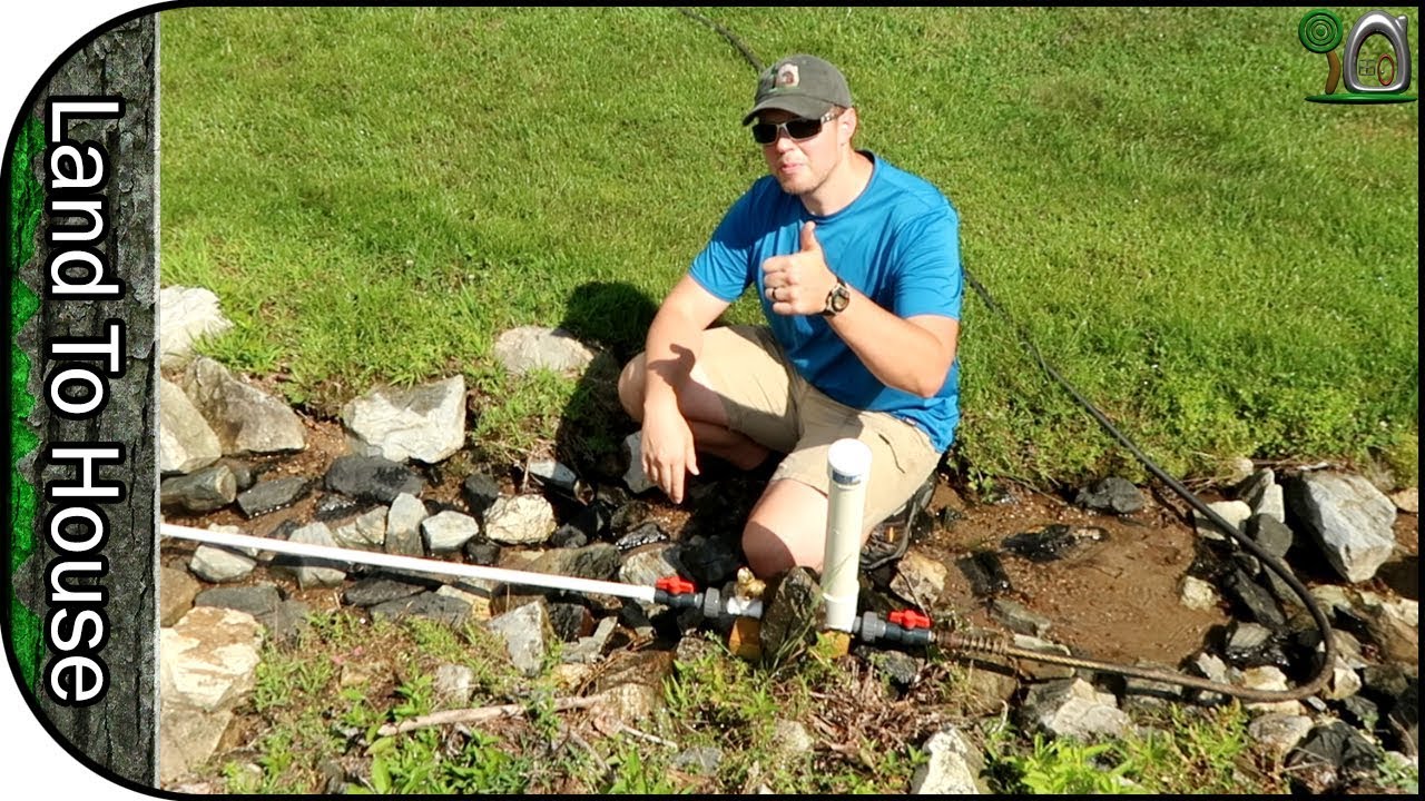 Small Creek Ram Pump Install
