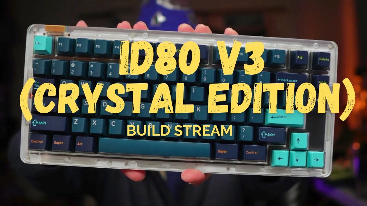 Re-Build: ID80 V3 Crystal Edition with Hades V3 and DCX Solarized Dark