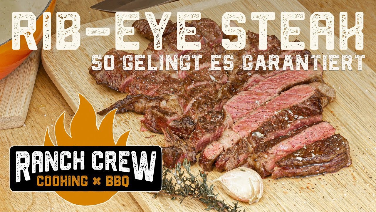 Rib-Eye Steak - perfekte Kruste mit der Gusspfanne