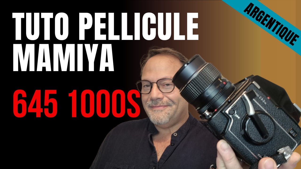 installation d'un film 120 dans un Mamiya 645 1000S 📷(tuto)