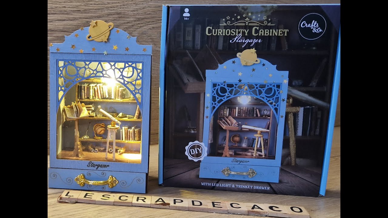 diy curiosity cabinet stargazer action #diyminiature #MINIATURE #action craft & co