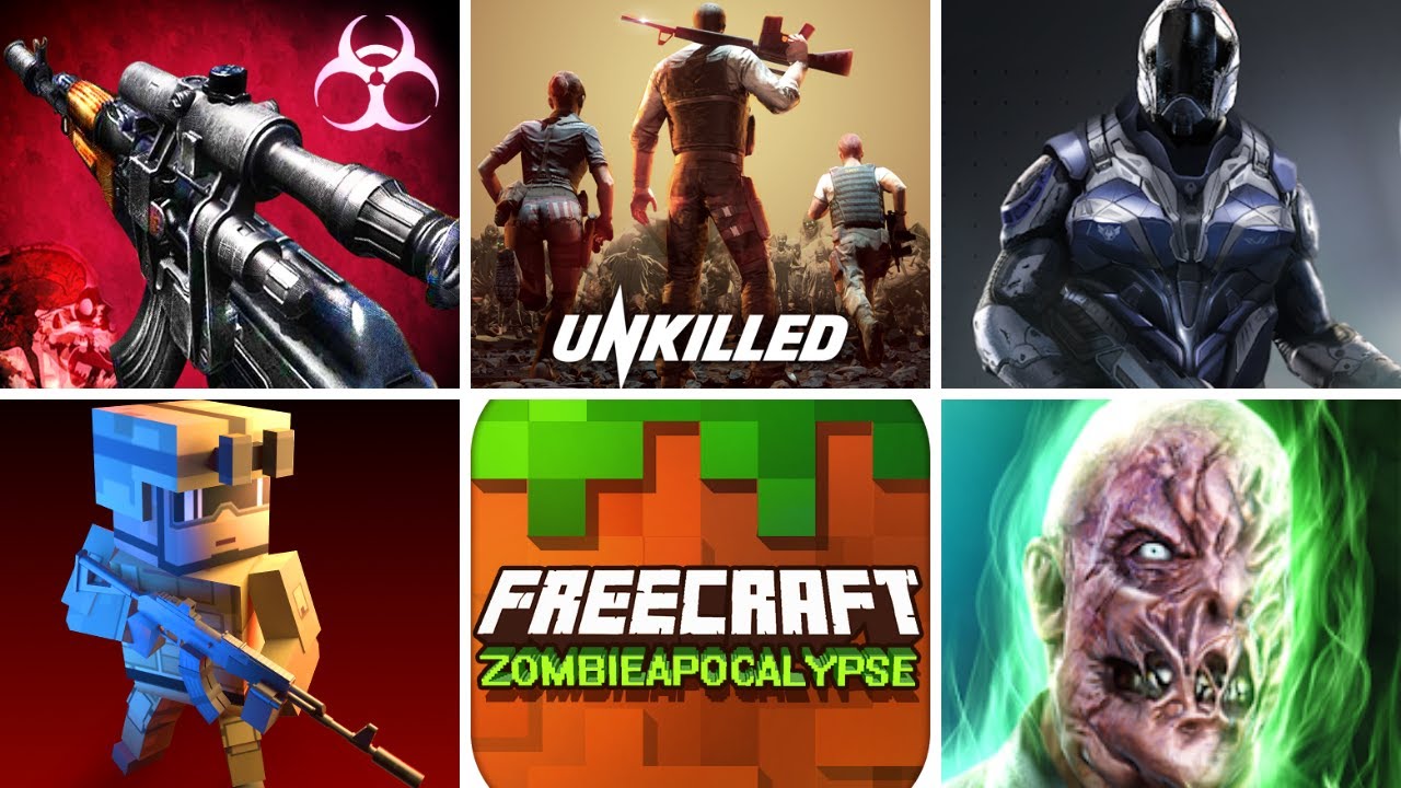 Game Battle - Zombie Survival 3D Games, UNKILLED, Dead Effect 2, Dead in the Box, Freecraft Zombie