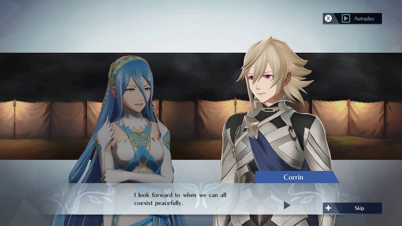 Fire Emblem Warriors - Azura and Corrin Support Conversation