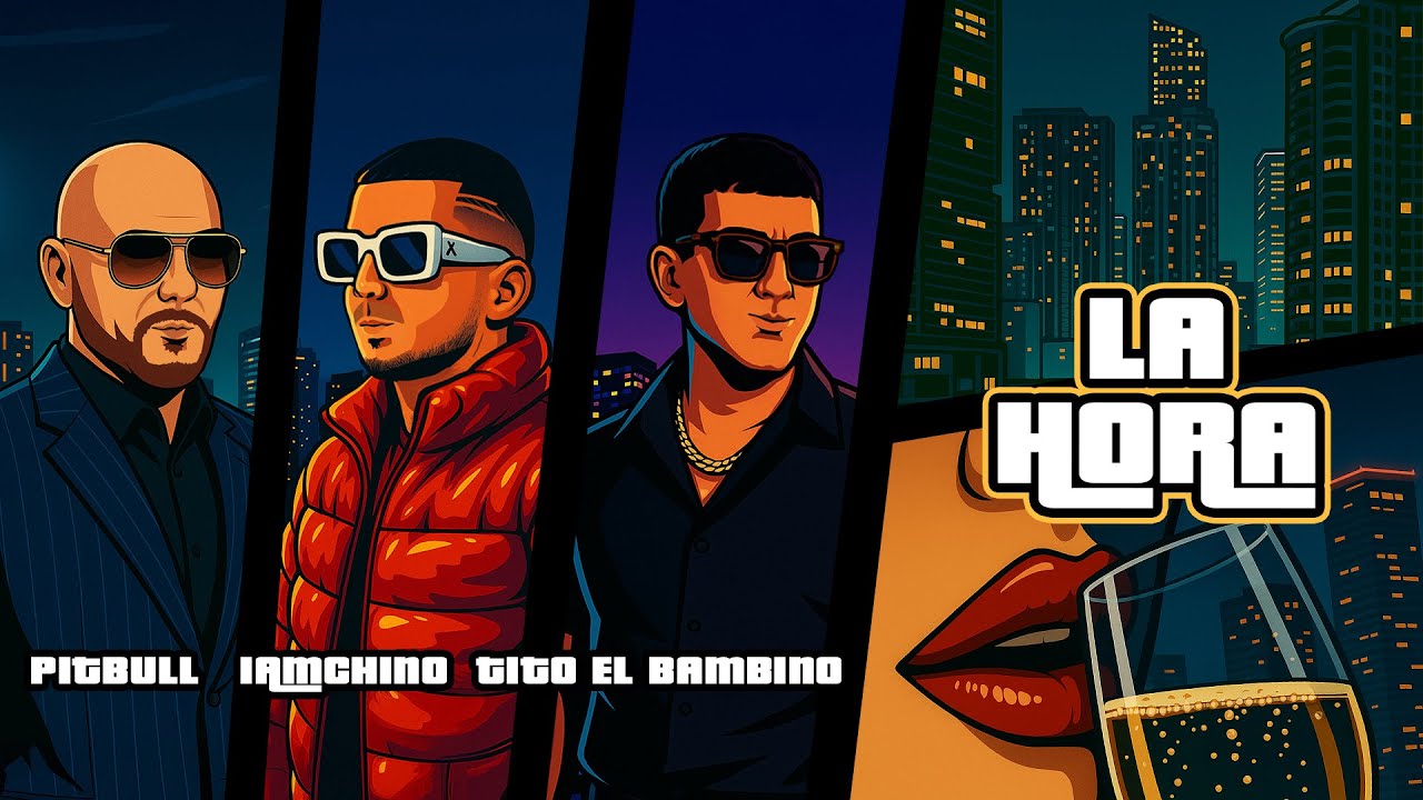 IAmChino x Pitbull x Tito El Bambino  - La Hora (Visualizer) | UNDERDOGS