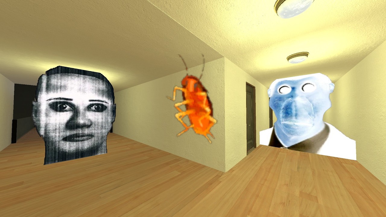 fire in the hotel tapakah and selene obunga in garrys mod #nextbot#bizcochitogmod