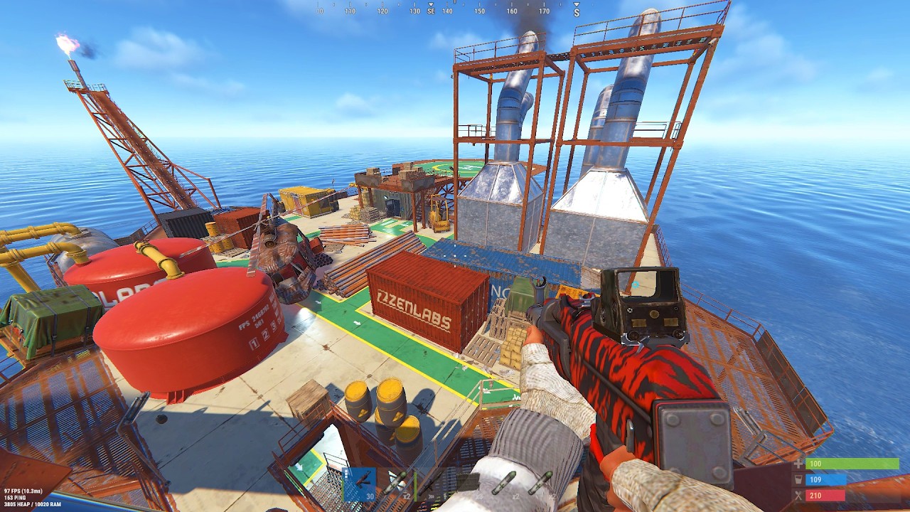 how a solo plays rust with 15,000 hours...