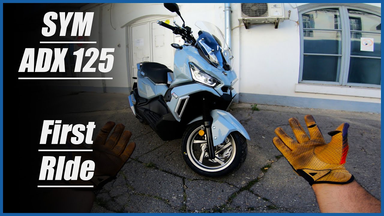 SYM ADX 125 — Первая поездка