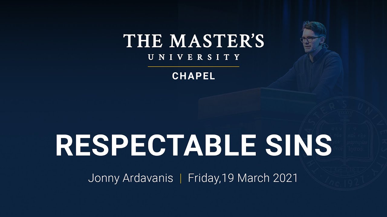 Jonny Ardavanis - Respectable Sins - Friday, 19 March 2021