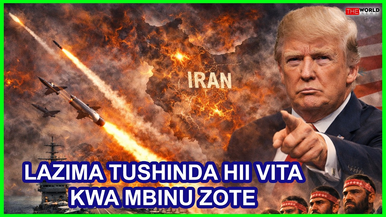 RIPOTI:LICHA YA UGUMU WA WAAJEMI TRUMP ANATAKA KUSHINDA HII VITA KWA NGUVU ZOTE/AANDAA KIKOSI KAZI