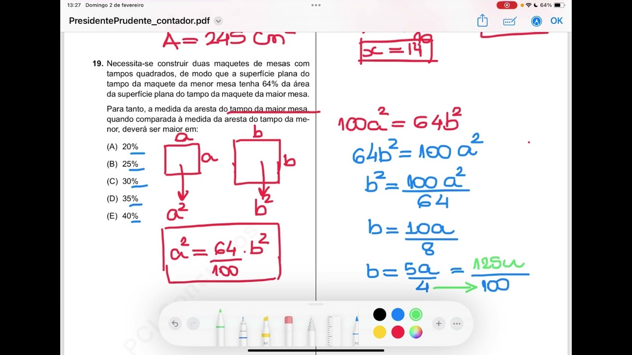 11 Prova completa - Contador (Presidente Prudente) -  Parte5