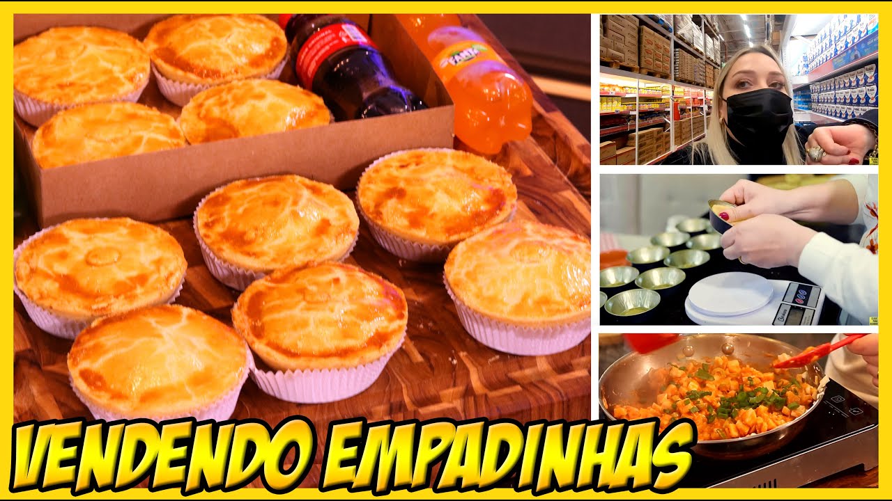 COMECE A VENDER EMPADAS DE FRANGO E PALMITO NA SUA CASA!