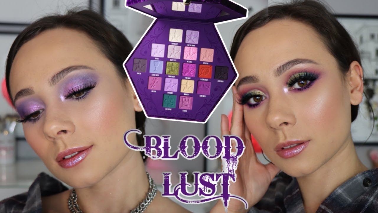 JEFFREE STAR BLOOD LUST REVIEW *PURCHASED*  *2 Tutorials* 💜