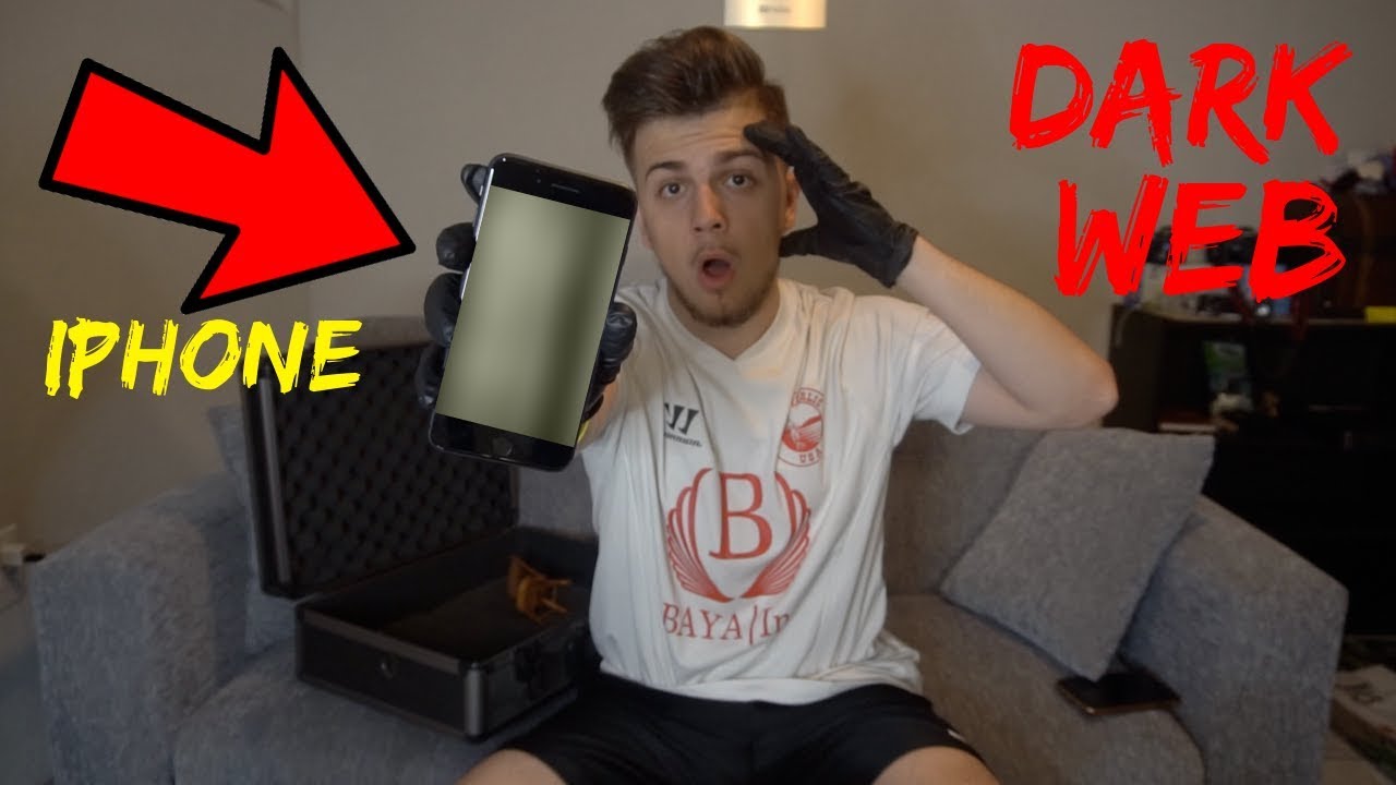 Dark Web Apple iPhone from Mystery Box VERY SCARY