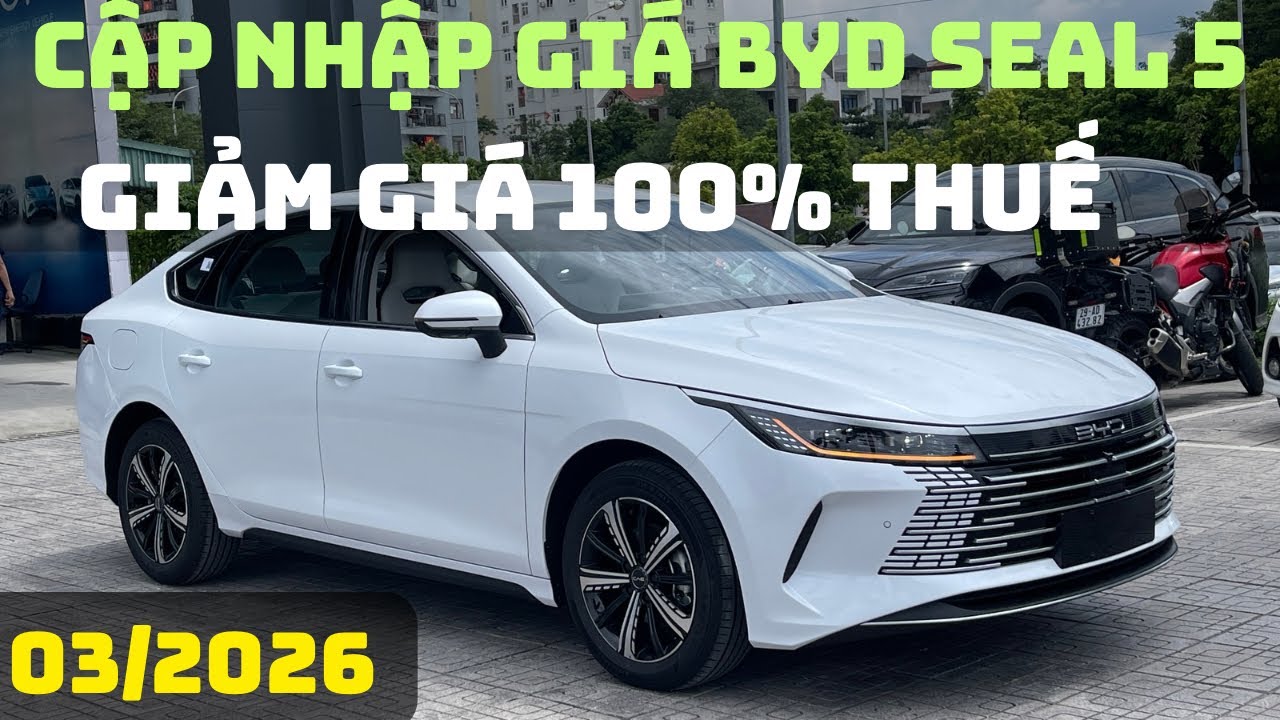 Chi tiết lăn bánh BYD Seal 5: Giảm giá tiền mặt lên tới 69 triệu| Nhanh tay bắt đáy