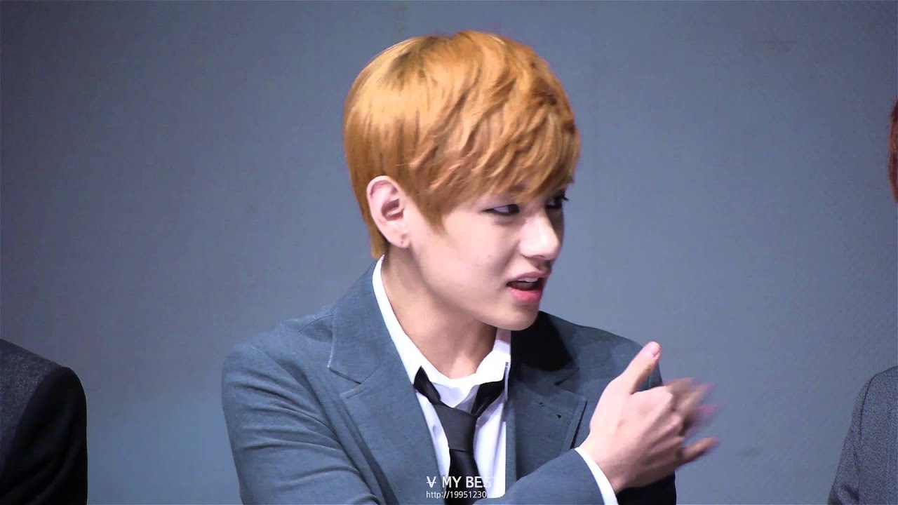 140309 신촌 팬사인회 헛다리 짚은 태형이