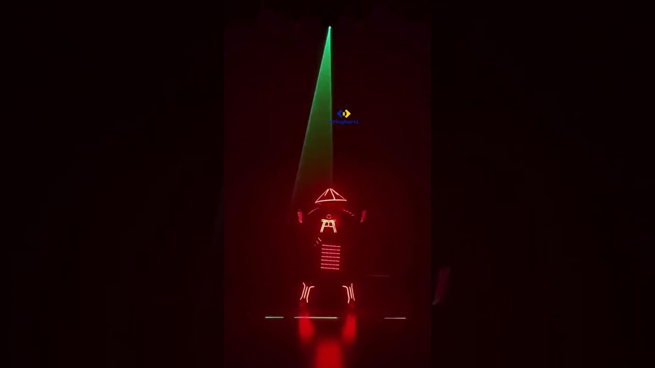 Laser light dance show, do you like this effect?