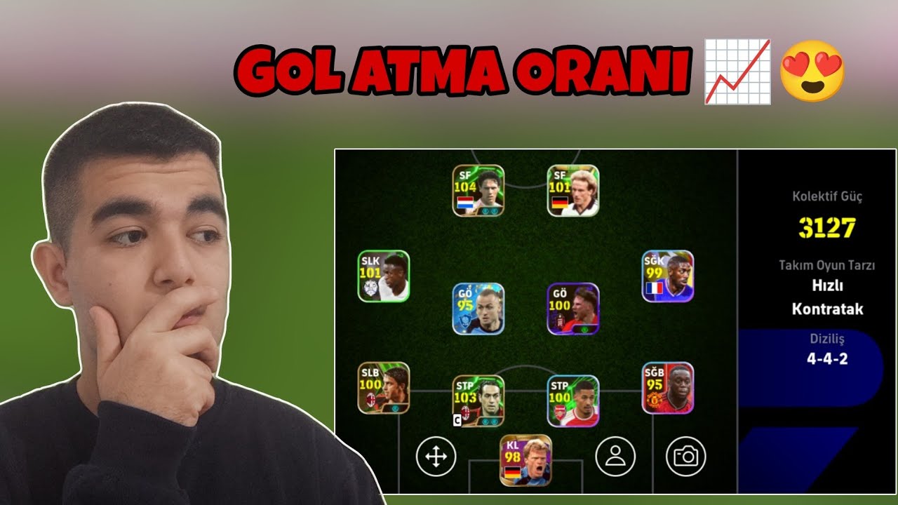 YENİ TAKTİĞİME BİR ŞANS DAHA VERDİM! - (eFootball 2025 Mobile)