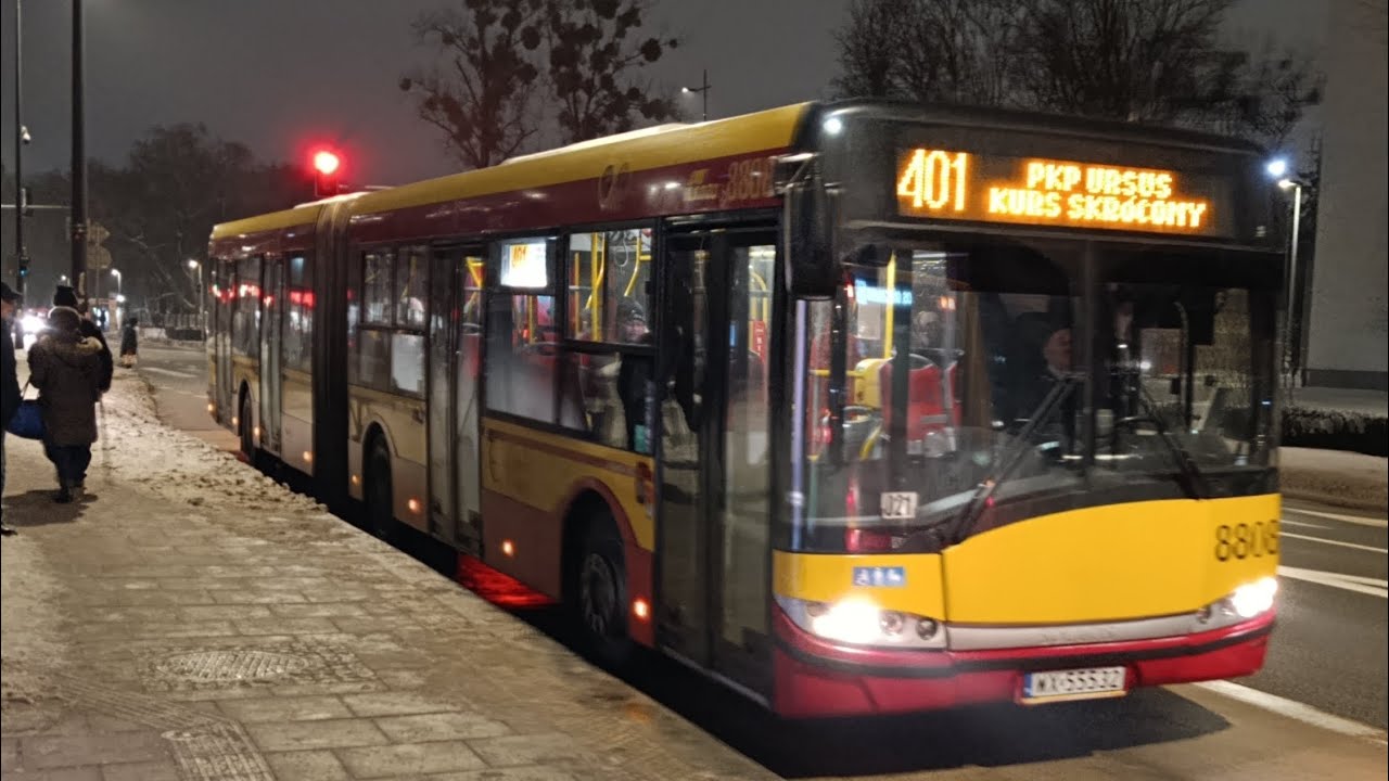 Solaris Urbino 18 III #8808 - MZA Warszawa [🚍 401]