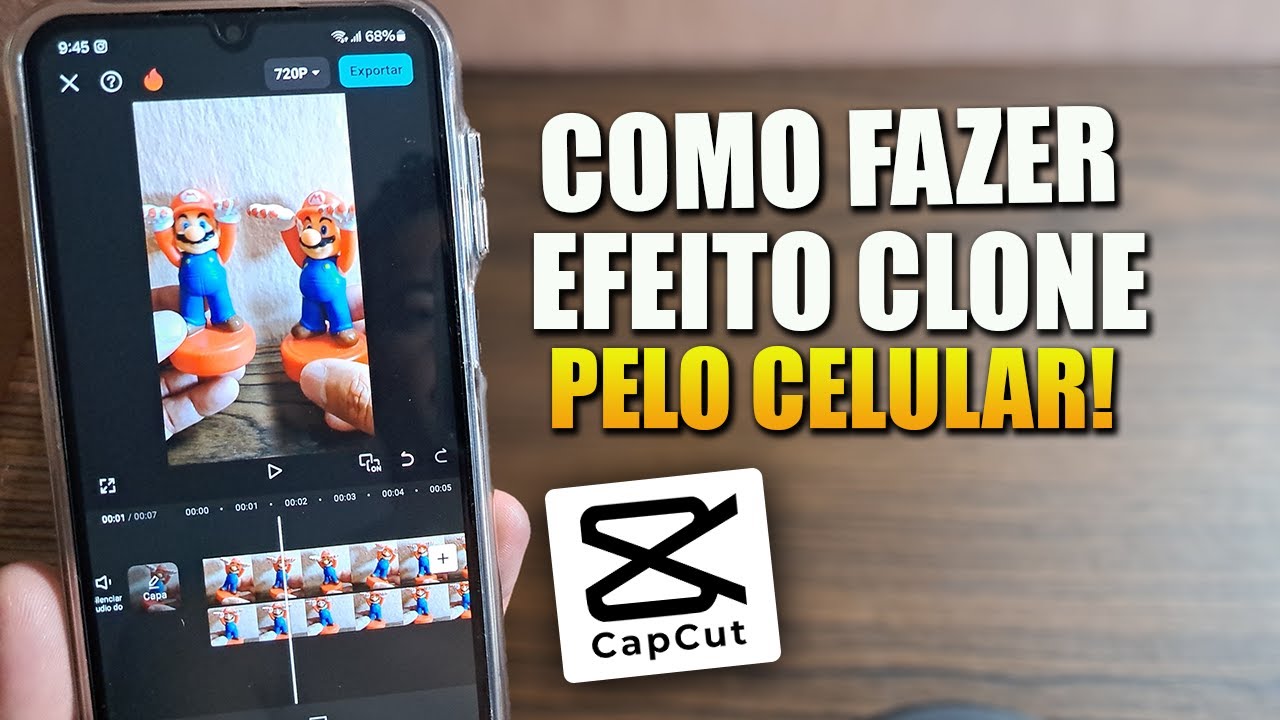 Como fazer EFEITO CLONE no CapCut pelo celular -Tutorial