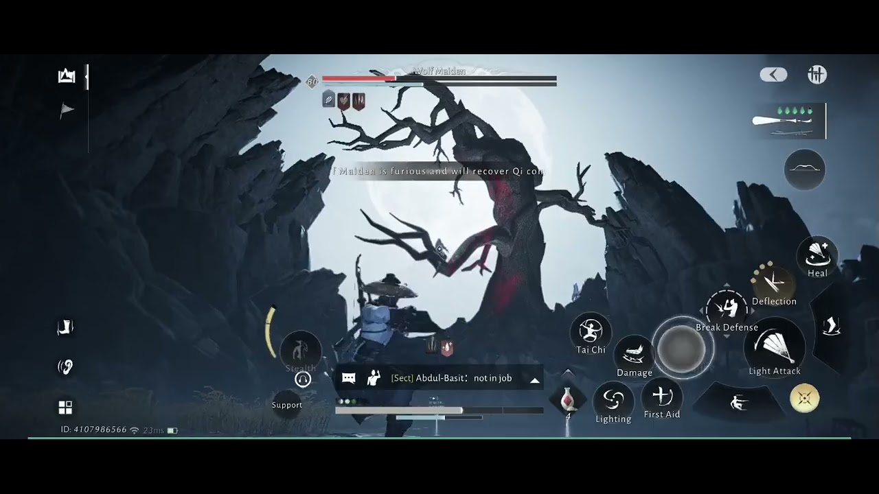 Where winds meet | wolf maiden 😤 😡‼️ POKONYA HARUS BRUTAL
