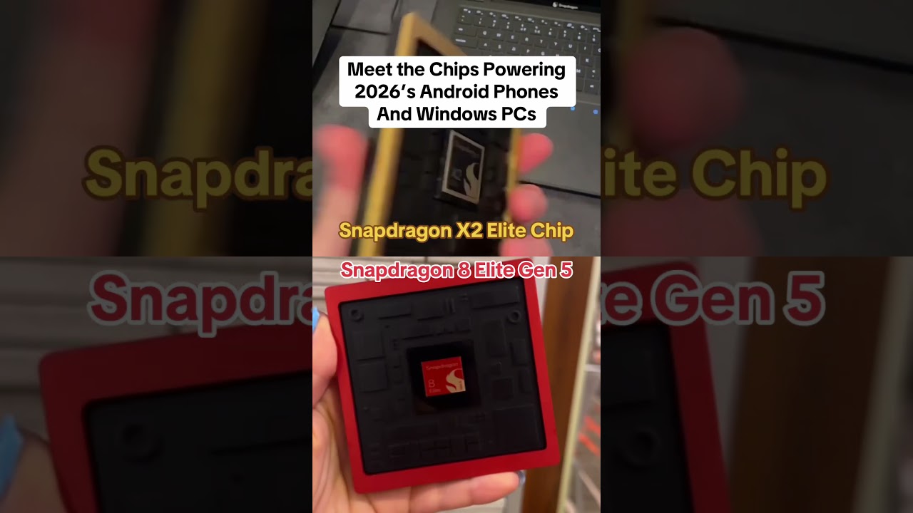Qualcomm Announces Snapdragon X2 Elite and 8 Elite Gen 5 Chips | #snapdragonsummit