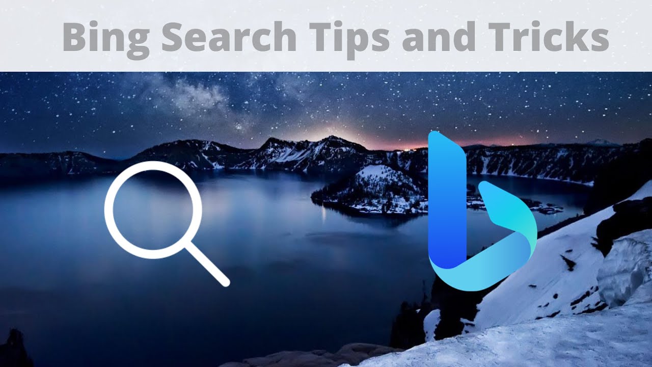 Bing Search Tips and Tricks