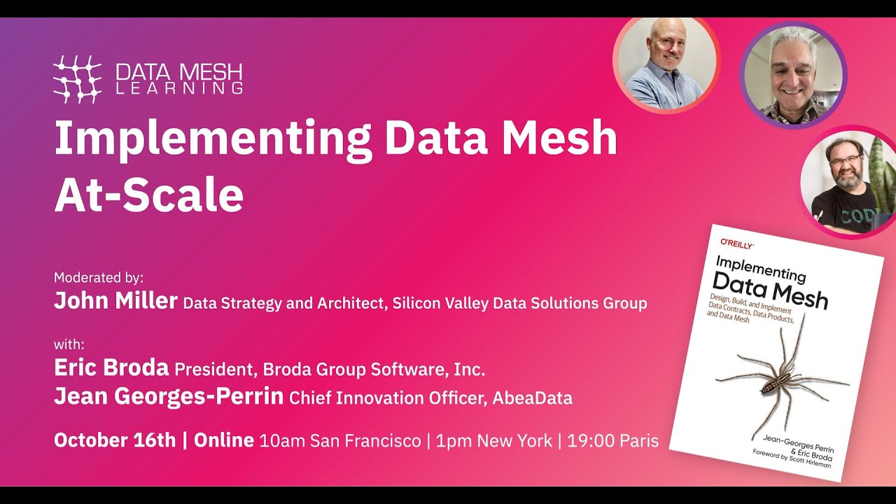 Implementing Data Mesh At-Scale