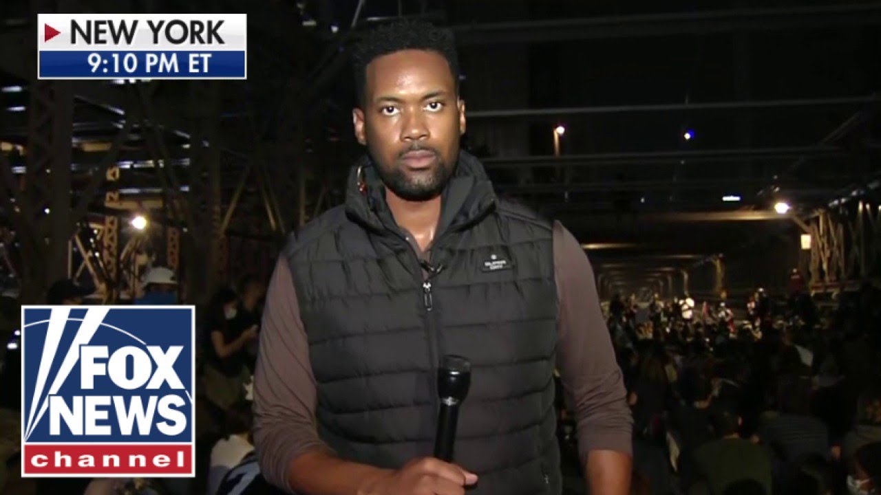 Lawrence Jones reports on the ground in NYC as protests continue
