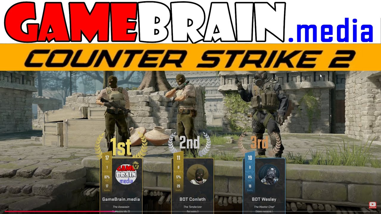 SUB 500 RD 56 - Counter Strike 2 - bots - LIVE stream test