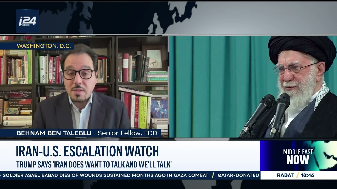 Behnam Ben Taleblu on a possible U.S.-Iran escalation – i24 News