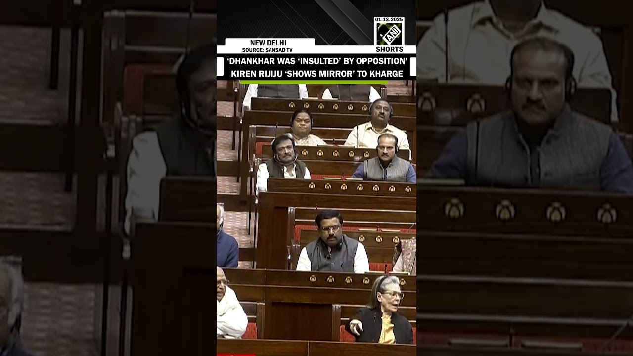 Kiren Rijiju hits back at Kharge, listing instances where Dhankhar was &lsquo;insulted&rsquo; by Opposition