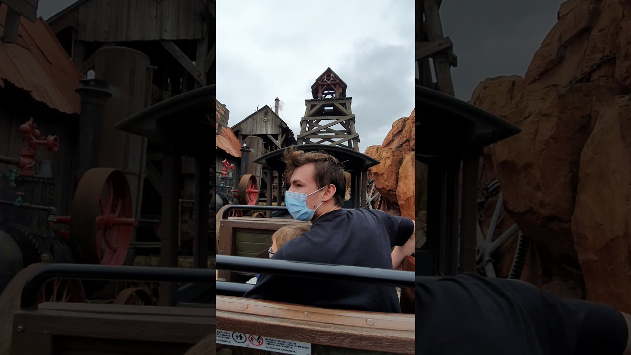 Le petit train de la mine, Disney Paris