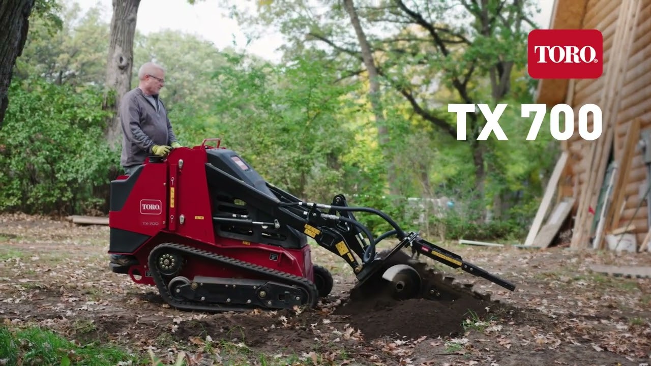 Toro TX 700 Compact Utility Loader Narrow & Wide Track